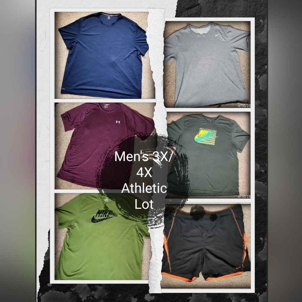 Men's 3X/4X Athletic Lot